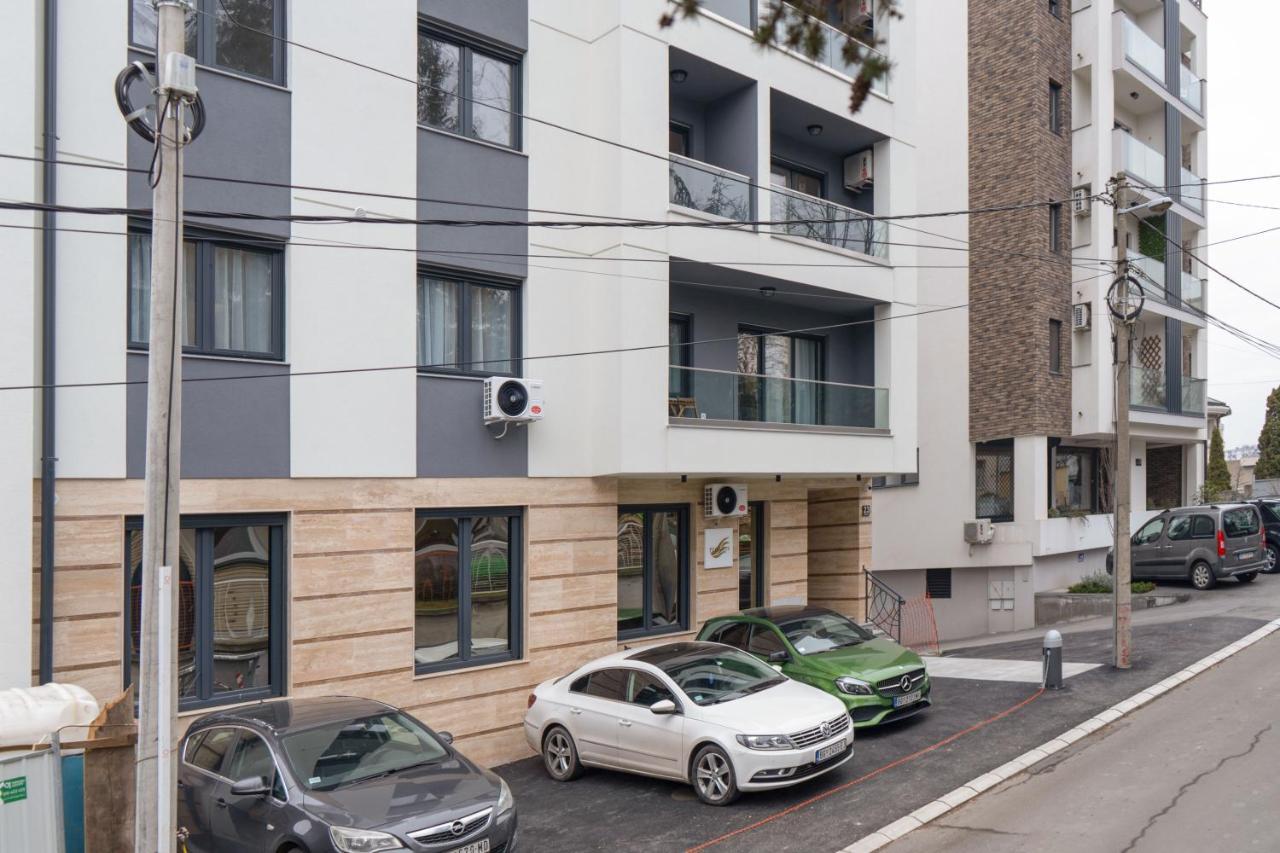 Pegasus Apartments Belgrado Buitenkant foto